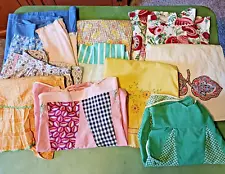 Vintage handmade aprons- lot of 10