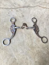 Jeremiah Watt JWP Dog Bone Shank Snaffle Bit