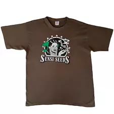 Sensi Seeds Graphic T-Shirt - Size M Unisex Cannabis Weed Coffeeshop Amsterdam