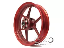 NEW RED Front Wheel ZX6R 2005-2024 ZX10R 2006-2010 636 Rim Kawasaki 2007