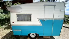 vintage travel trailers campers 1968 SHASTA COMPACT, VINTAGE TRAVEL TRAILER