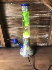 17" Intertek LiteMeUp Bong/Water Pipe Lava Lamp - Psychedelic Motion Stoner Lamp