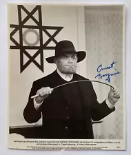 ERNEST BORGNINE ( Deadly Blessing) Genuine Handsigned Photograph 10 x 8