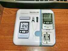 Alpha Stim Aid Set Kit w/ Earclips Case & Manual (Working)