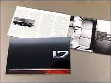 1986 1987 BMW L7 E23 Factory Original Sales Brochure Folder - 735i