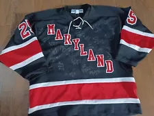 Christian Hockey Maryland Jersey #25 Mens XL - Black Red