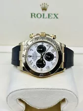 Rolex Cosmograph Daytona 116518 Yellow Gold 40MM Racing Panda Dial