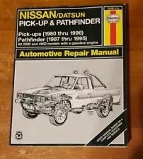 Haynes Repair Manual #72030 Nissan/Datsun Pick-up 1980-96 & Pathfinder 1987-95