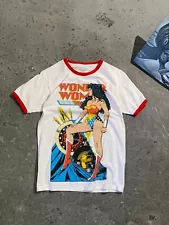 Wonder Woman Dc Universe Movie White T Shirt Mens Size M