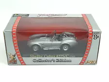 1964 Shelby Cobra 427S/C 1:43 Scale Silver Black Road Signature Model Car Toy