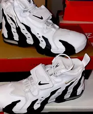 Nike Air DT Max 96 Deion Sanders Primetime White Black HM9236-100 Men's 13