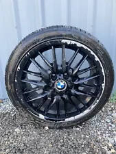 BMW E46 325i 330i 2003 8.5 x R18 18" Style 72 Rear Wheel Rim Silver OEM