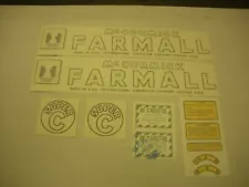 IHC international Farmall Model Super C VINYL Cut - FREE SHIPPING