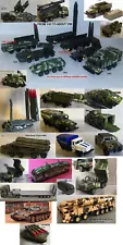 1/43 UAZ 452 1/64 BTR-80 1/72 Mzkt BM-30 1/87 9K720 Iskander,SS20 Missile NoBox