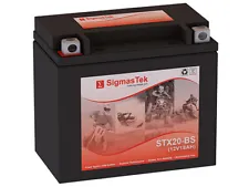 SigmasTek STX20-BS Battery Replacement for Moto Guzzi Eldorado 1380CC 2016-2019