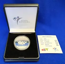 Rare 2004 eBay Taiwan Royal Dutch Mint Collector Coin Sterling Silver .925 12 g