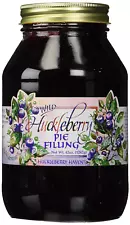 Wild Huckleberry Pie Filling Jar, 42Oz