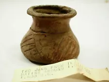 Pre-Columbian Tlatilco Incised Terracotta Bowl circa 1500-1000 BC CAA-224