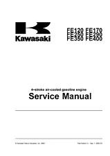 Gas Engine Repair Manual Fits Kawasaki FE120 FE170 FE250 FE290 FE350 FE400