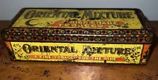 Rare Vintage Oriental Mixture tobacco Tin Also Seen In Supernatural Tv Show Prop