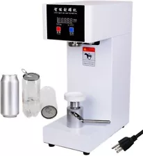 Automatic Can Sealing Machine, 180W Electric Cup Sealer Machine with Counter