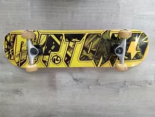 Kryptonics 31" Deck Skateboard OG Kryptonics Trucks Yellow Black Skate Board