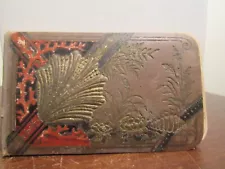 Antique Autograph Book Early 1880's