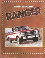 New ListingOriginal 1983 Ford Ranger Pickup Truck Sales Literature Brochure