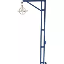 MetalTech Scaffolding Part Steel Hoist Post+Gin Block Pulley Kit (250Lb)Capacity