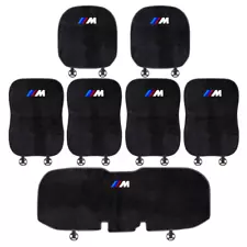 For BMW-M1-M2-M3-M4-M5-M6-M7-M8-i3-i4-i7-i8-ix-ix1-ix3 car seat cover-7PCS