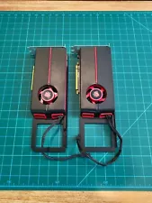 2 x ATI Radeon HD 5770 1GB GDDR5 Video Card For 2010-2012 Mac Pro - FREE SHIP!