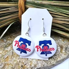 Philadelphia Phillies Earrings MLB Baseball Phillie Phanatic Souvenir Game Day