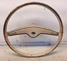 1973-1980 Jeep J10 J20 Truck Cherokee STEERING WHEEL WITH HORN BUTTON FREE SHIP (For: Jeep J10)