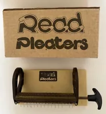 Read Pleaters 1980s Vtg 16 Row Smocking Gathering Machine with Original Box