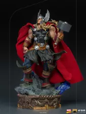 Thor Statue - 1/10 Scale - New Unopened Iron Studios Unleashed Deluxe