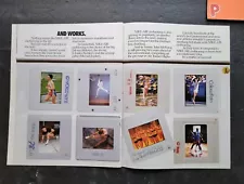 Michael Jordan Nike Air Shoes 8 Page Magazine Insert Advertisement 1987