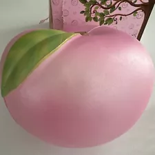 PUNI MARU SUPER HUMONGOUS PEACHY PEACH SQUISHY IN BOX - EUC