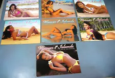 7 Hawaii Wall Calendars, 2013-2018, 2020 Women of the Islands 11" x 17"