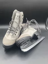 Sale & Pelletier Figure Ice Skates Women's 5 Gray CCM 50 SP Acro TUV Blades