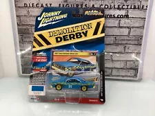 JOHNNY LIGHTNING DEMOLITION DERBY 1967 FORD FAIRLANE STOCK CAR #627