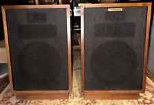 Klipsch Heresy HWO Speakers - Works Perfect W. Matching Serial # + Raised Stands