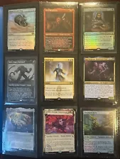 Magic The Gathering MTG Card Binder 360 cards- Rares & Mythics NM & LP See Desc