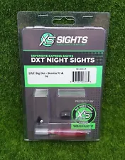 XS Sights DXT Big Dot Night Sight Set for Beretta 92 & 96 - BE-0001S-5