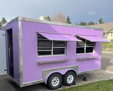 Turnkey-Ready 8x16 Food Concession Trailer 2022 - Food Truck Equipment Available