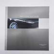 Aston Martin DB9 Alloy Wheel Dealership Sales Brochure