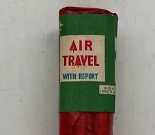 Vintage Air Travel Bottle Rocket Firecracker Label One Gross China