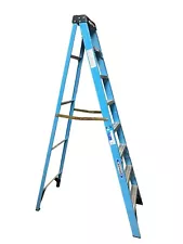 Werner FS108PS Fiberglass Step Ladder - 8 ft., 250lb.