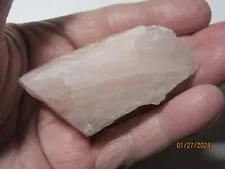 3 Piece Large Rose Quartz Rough Pieces Gemstone Collectible LRQRPGC-3