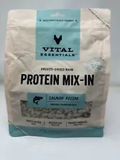 Vital Essentials Protien Mix In Salmon Freeze Dried Raw Topper For Dogs 18oz