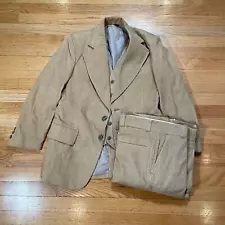 Vintage 80s 3 Piece Corduroy Suit New with Tags